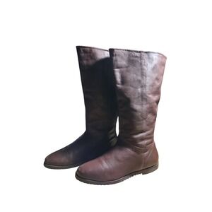 Vintage L.J. Simone Soft Leather Womens size 9‎ Casual Western Boho Grunge Boots